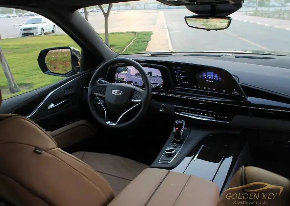 Dubai Airport Transfer - With Cadillac Escalade 2023 - Golden Key Rent Car LLC