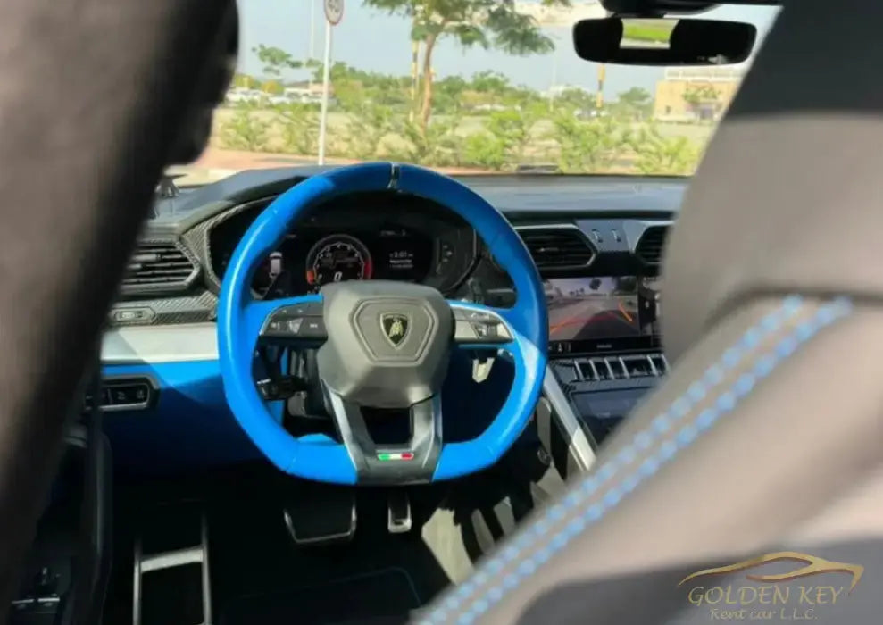 Dubai Airport Transfer - With Lamborghini Urus 2020 - Golden Key Rent Car LLC