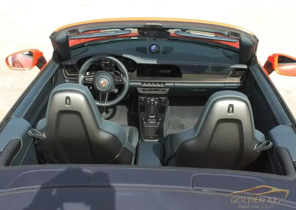 Dubai Airport Transfer - With Porsche Carrera 911 GTS4 2023 - Golden Key Rent Car LLC