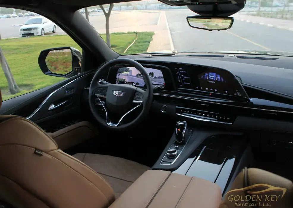 Hire Cadillac Escalade 2023 with Driver - Golden Key Rent Car LLC