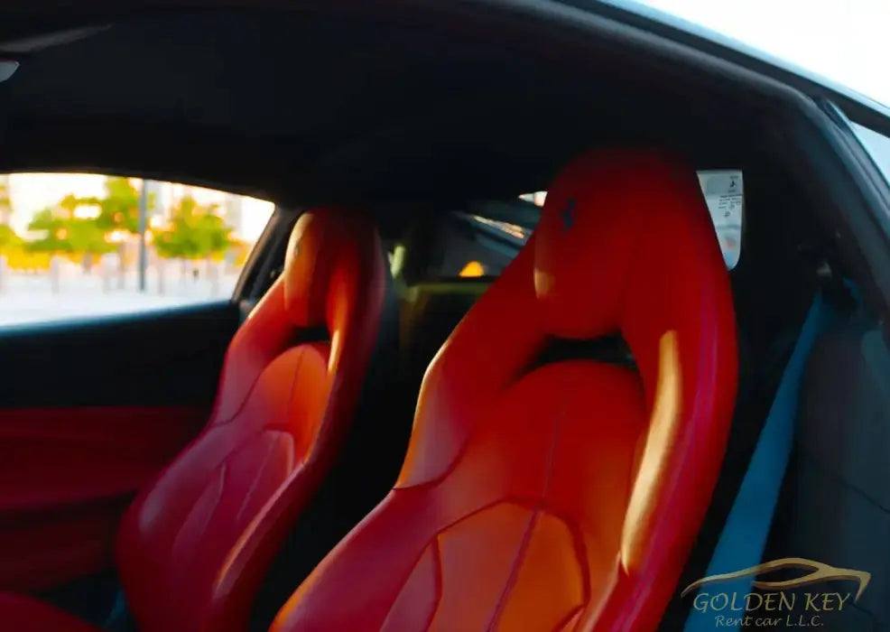 Hire Ferrari F8 Tributo 2022 with Driver - Golden Key Rent Car LLC