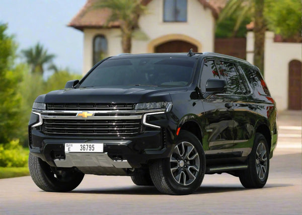 Chevrolet Tahoe Monthly Rent 2023 or Similar - تأجير سيارات دفع رباعي شهري في الإمارات