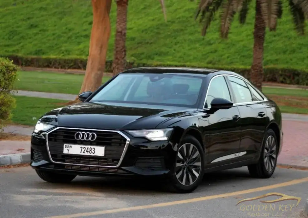 Dubai Airport Transfer - With  Audi A6 2023 - Golden Key Rent Car LLC