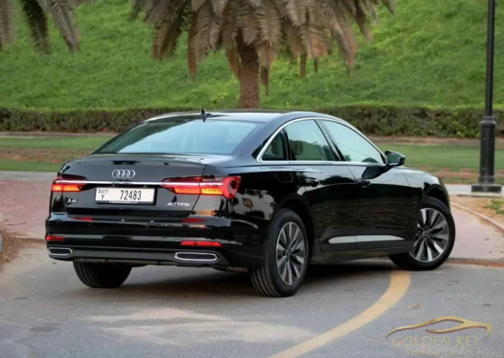 Dubai Airport Transfer - With  Audi A6 2023 - Golden Key Rent Car LLC