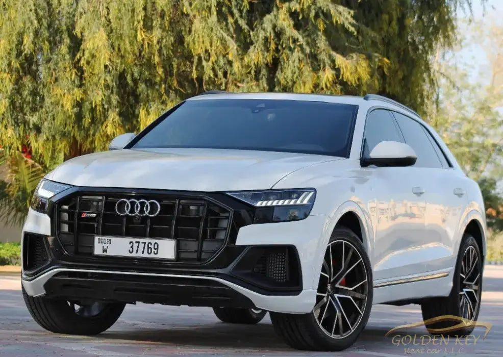 Dubai Airport Transfer - With Audi Q8 2022 - Golden Key Rent Car LLC