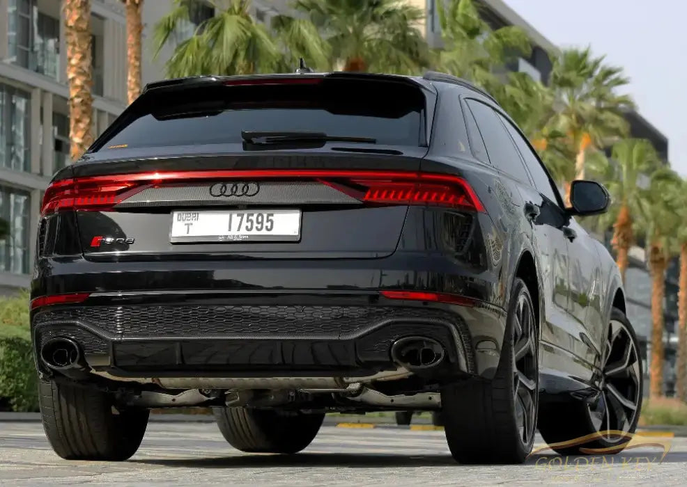 Dubai Airport Transfer - With Audi RS Q8 2022 - Golden Key Rent Car LLC