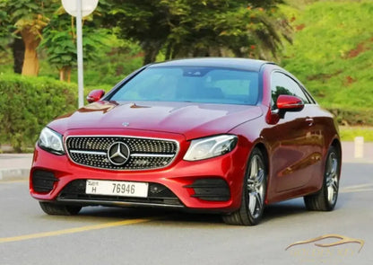 Dubai Airport Transfer - With Mercedes-Benz E400 Coupe 2020 - Golden Key Rent Car LLC