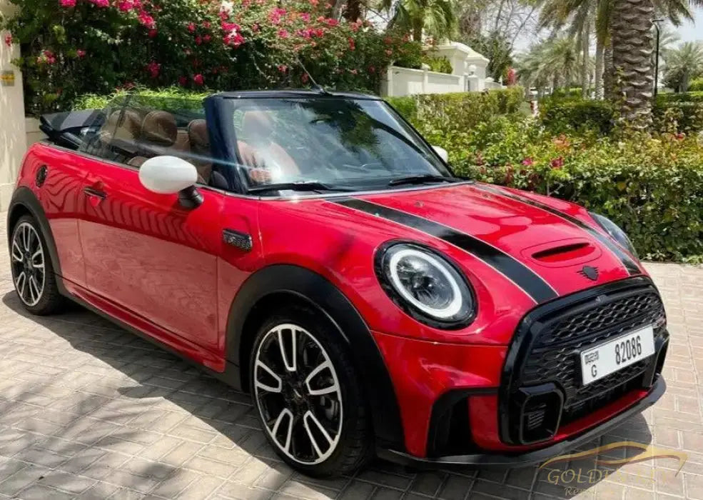 Dubai Airport Transfer - With Mini Cooper 2022 - Golden Key Rent Car LLC