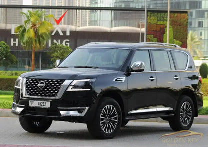 Dubai Airport Transfer - With Nissan Patrol 2022 - Golden Key Rent Car LLC