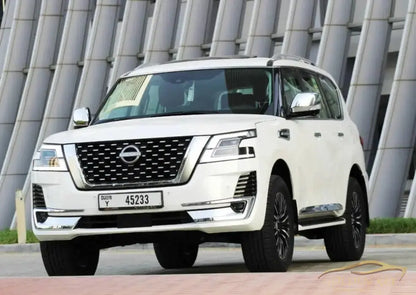 Dubai Airport Transfer - With Nissan Patrol 2022 - Golden Key Rent Car LLC