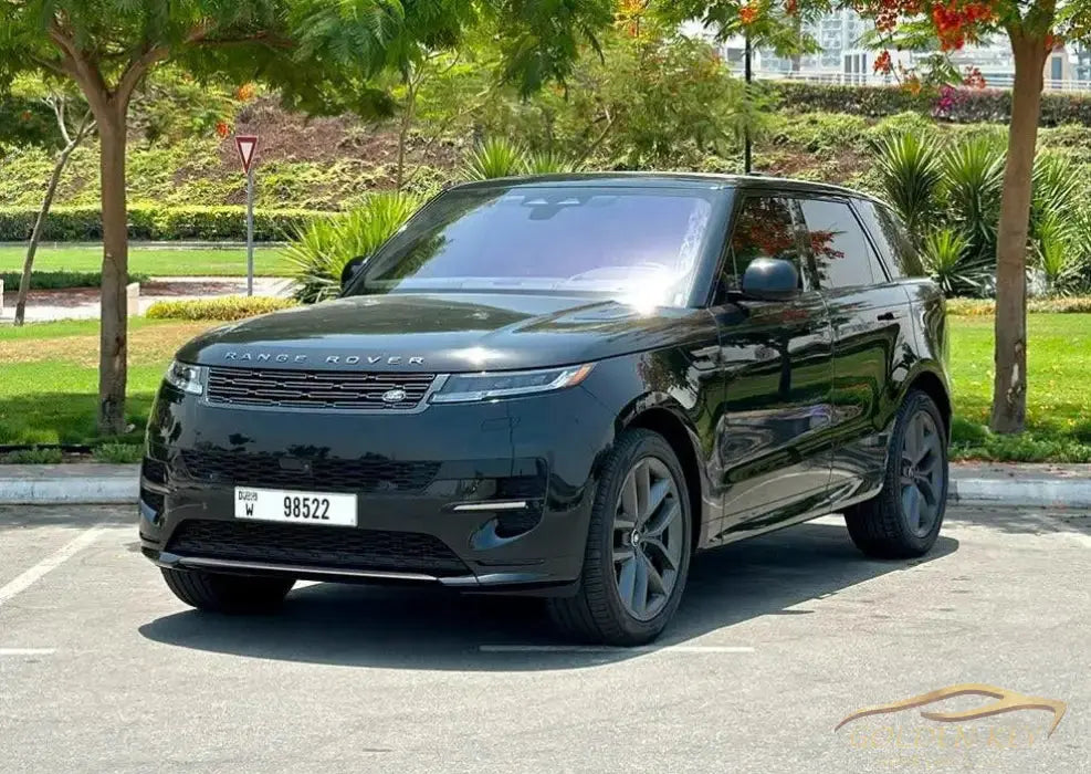 Dubai Airport Transfer - With Range Rover Sport 2023 - Golden Key Rent