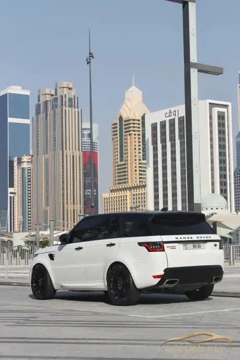 Dubai Airport Transfer - With Range Rover Sport V8 2020 - Golden Key Rent Car LLC