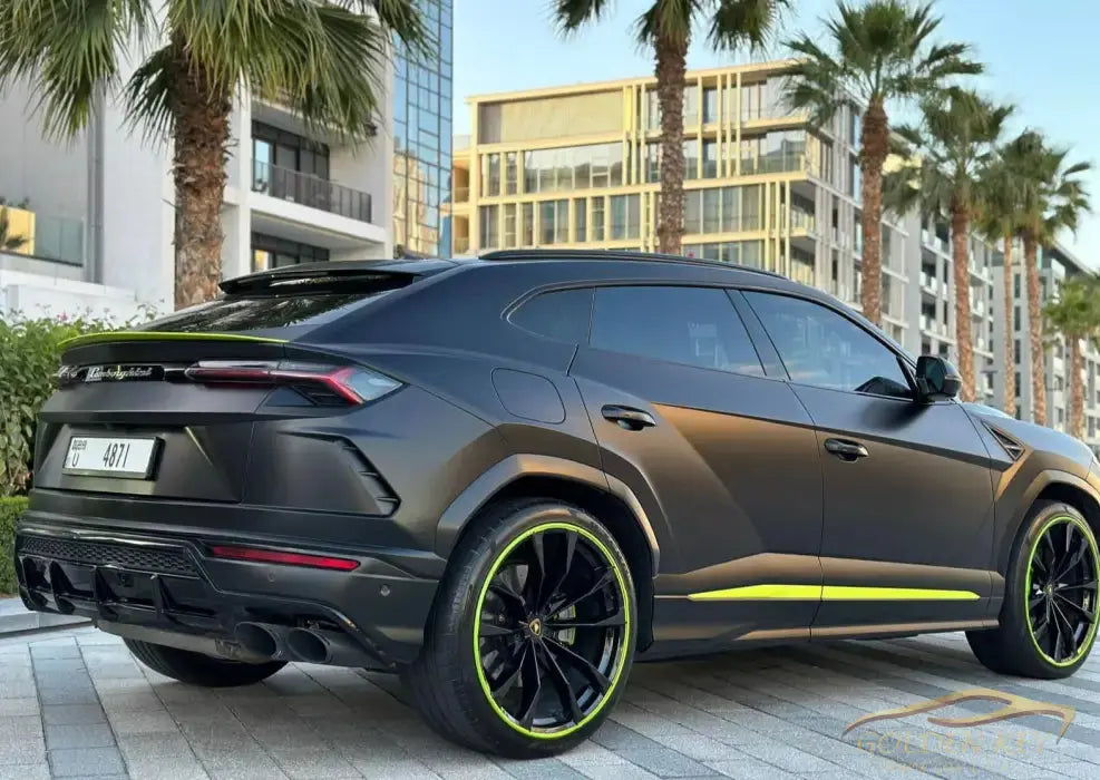 Hire Lamborghini Urus 2022 with Driver - Golden Key Rent Car LLC