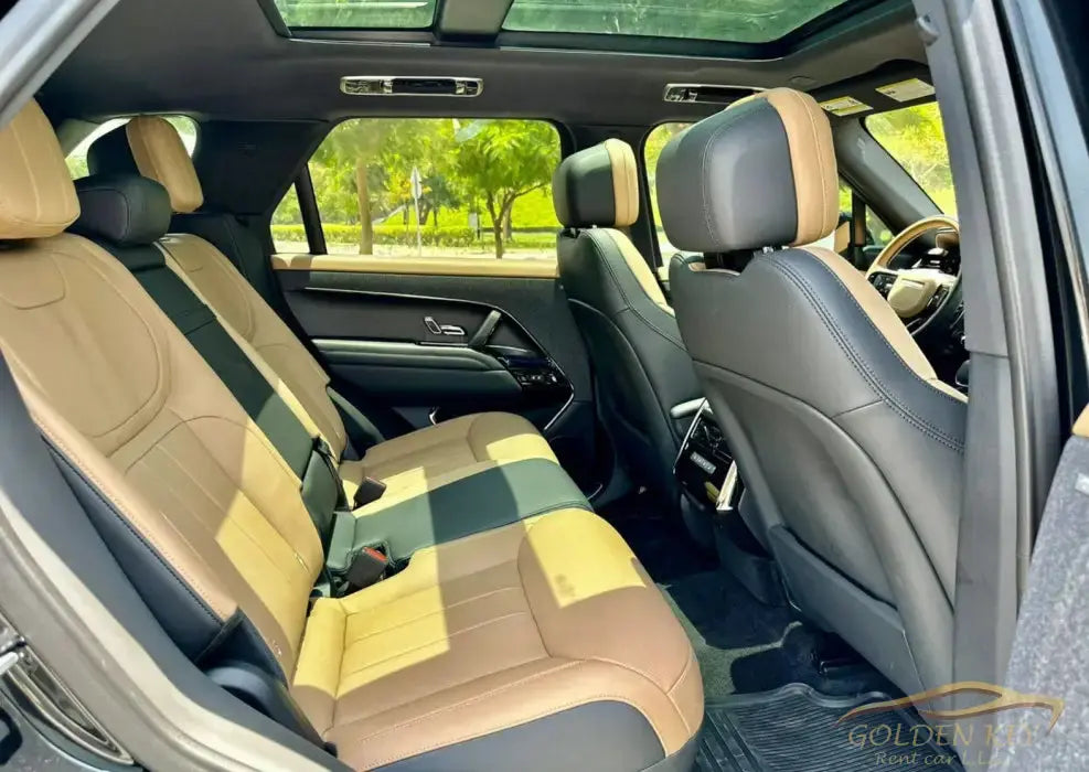 Hire Range Rover Sport 2023 with Driver - Golden Key Rent Car LLC