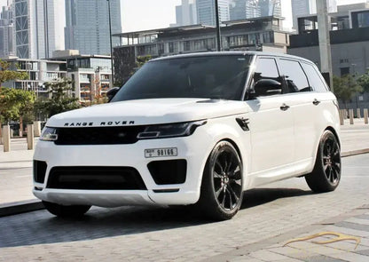 Hire Range Rover Sport V8 2022 with Driver - Golden Key Rent Car LLC