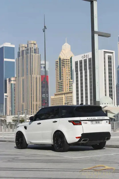 Hire Range Rover Sport V8 2022 with Driver - Golden Key Rent Car LLC