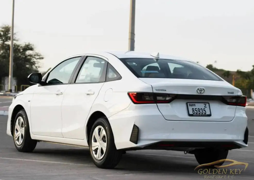 Hire Toyota Yaris 2023 with Driver - Golden Key Rent Car LLC