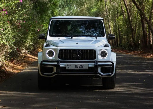 Mercedes-Benz G63 2025 White or simmilar Golden Key Rent Car LLC