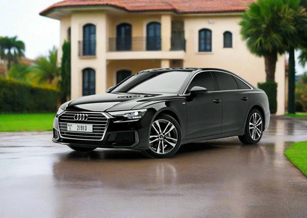 Audi A6 Rental Monthly Rent Audi A6 2024 or similar - تاجير سيارات شهري في دبي
