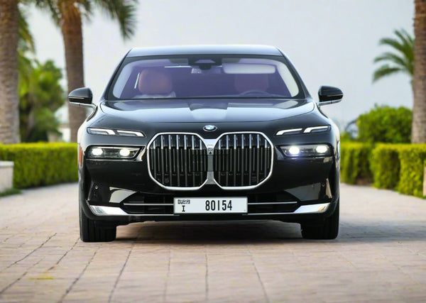 BMW 735i Monthly Rent | Model 2025 or Similar - تاجير سيارات شهري في دبي