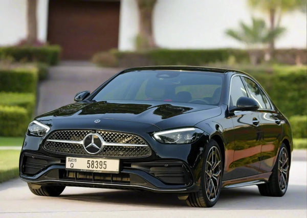 مرسيدس بنز C200 2022 أو ما شابه ذلك - تاجير سيارات شهري في دبي