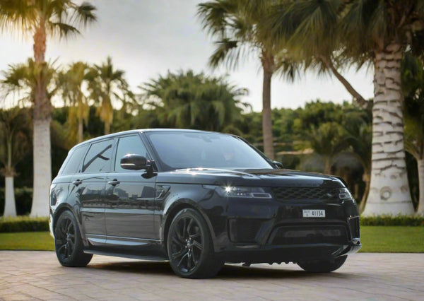 رنج روفر سبورت V6 2022 أو ما شابه - تأجير السيارات في دبي داون تاون