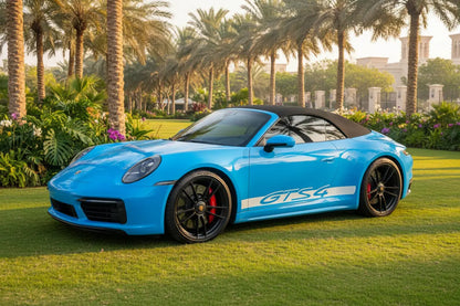 Porsche 911 Carrera GTS 4 Blue 2024 or Simmilar Golden Key Rent Car LLC