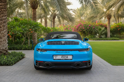 Porsche 911 Carrera GTS 4 Blue 2024 or Simmilar Golden Key Rent Car LLC