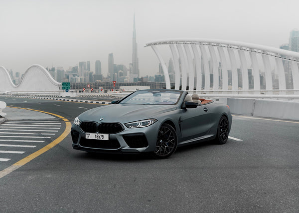 BMW M8 Cabrio Rental 2022 - Airport Car Rental in Dubai
