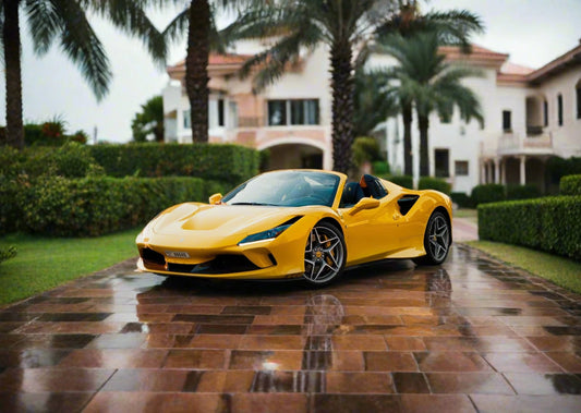 Rent Ferrari F8 Tributo Spider 2022 or similar Golden Key Rent Car LLC