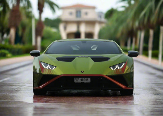 Rent Lamborghini Huracan STO 2022 Model or similar Golden Key Rent Car LLC