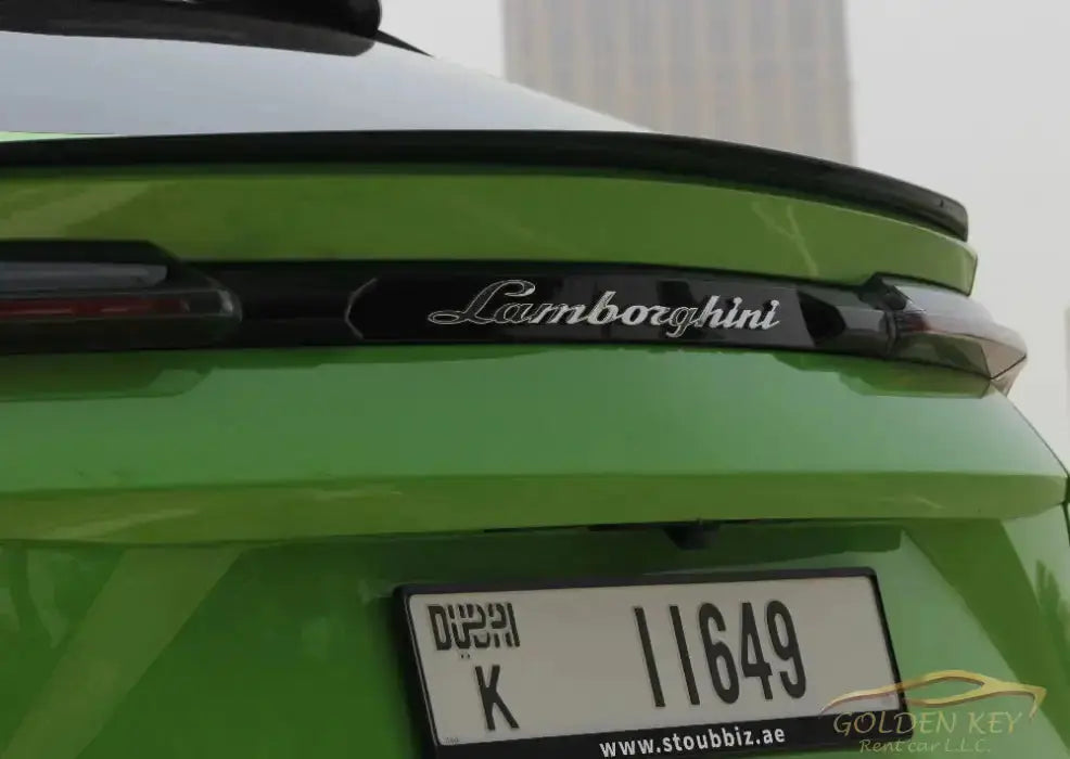 Rent Lamborghini Urus Green 2024 or Similar