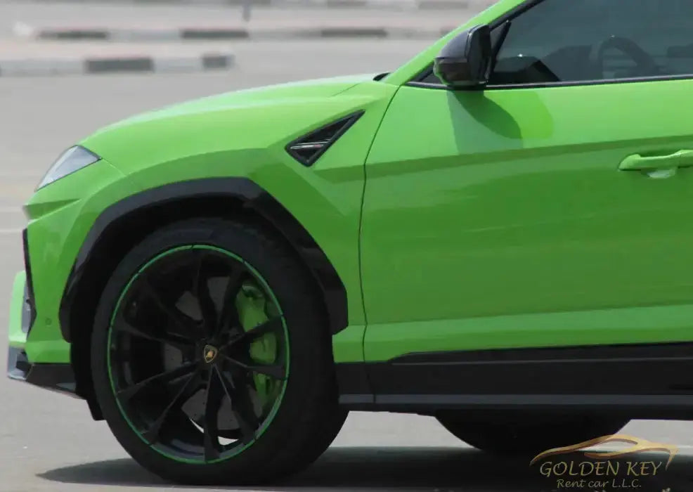 Rent Lamborghini Urus Green 2024 or Similar