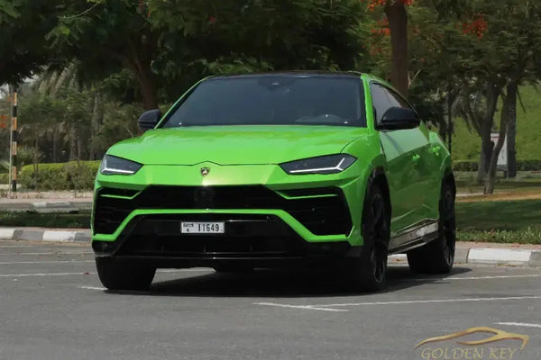 Rent Lamborghini Urus Green 2024 or Similar