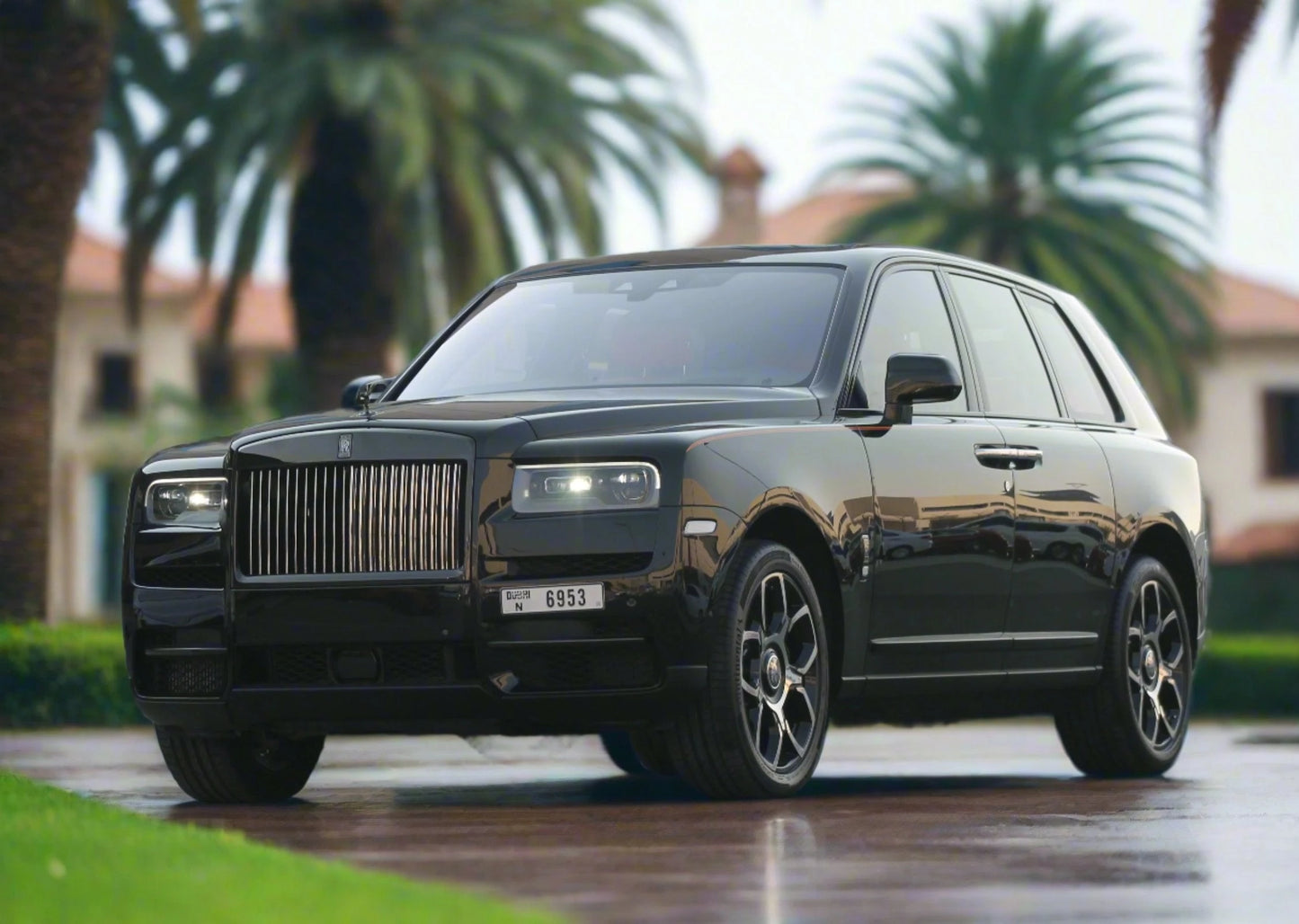 Rent Rolls Royce In Dubai | Model Cullinan Black Badge 2024 or similar