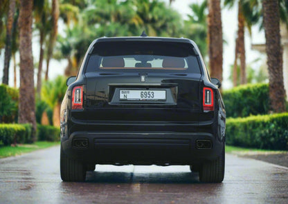 Rent Rolls Royce In Dubai | Model Cullinan Black Badge 2024 or similar