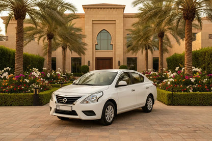 Rent nissan sunny 2024 or Similar