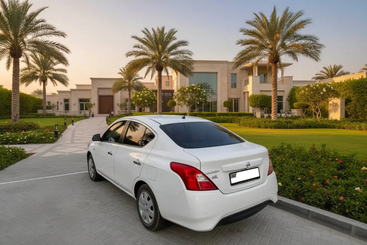 Rent nissan sunny 2024 or Similar