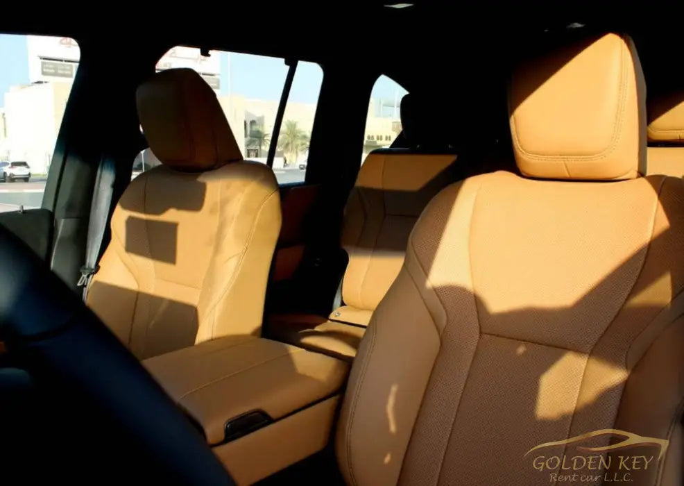 Dubai Airport Transfer - With Lexus LX 600 2023 - Golden Key Rent Car LLC