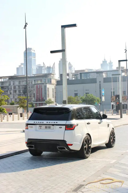 Dubai Airport Transfer - With Range Rover Sport V8 2020 - Golden Key Rent Car LLC