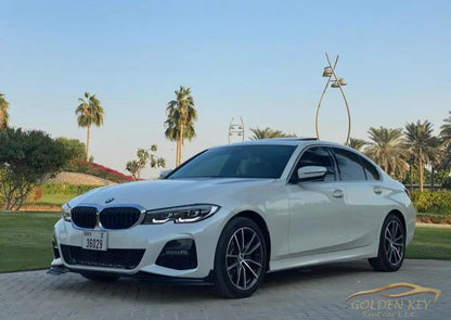 Hire Bmw 330I White 2020 with Driver - Golden Key Rent Car LLC