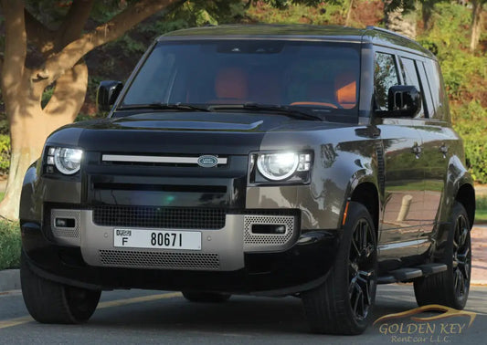 Прокат Land Rover Defender 2022 с водителем - Golden Key Rent Car LLC