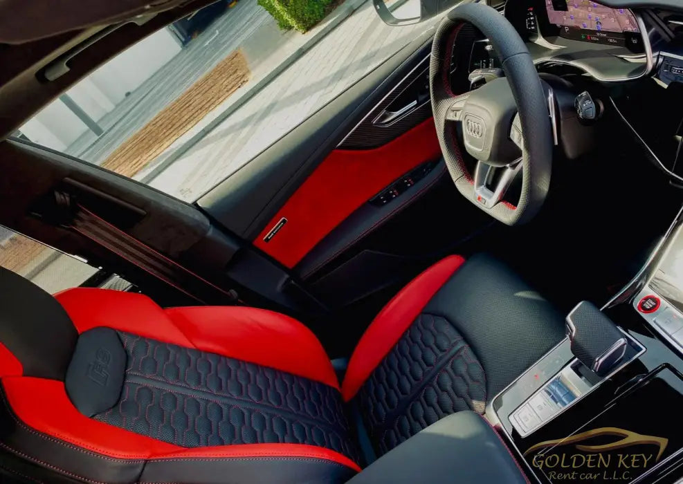 Hire Audi RS Q8 2022 with Driver - Golden Key Rent Car LLC