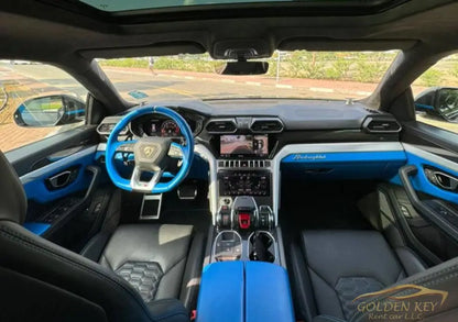 Hire Lamborghini Urus 2020 with Driver - Golden Key Rent Car LLC