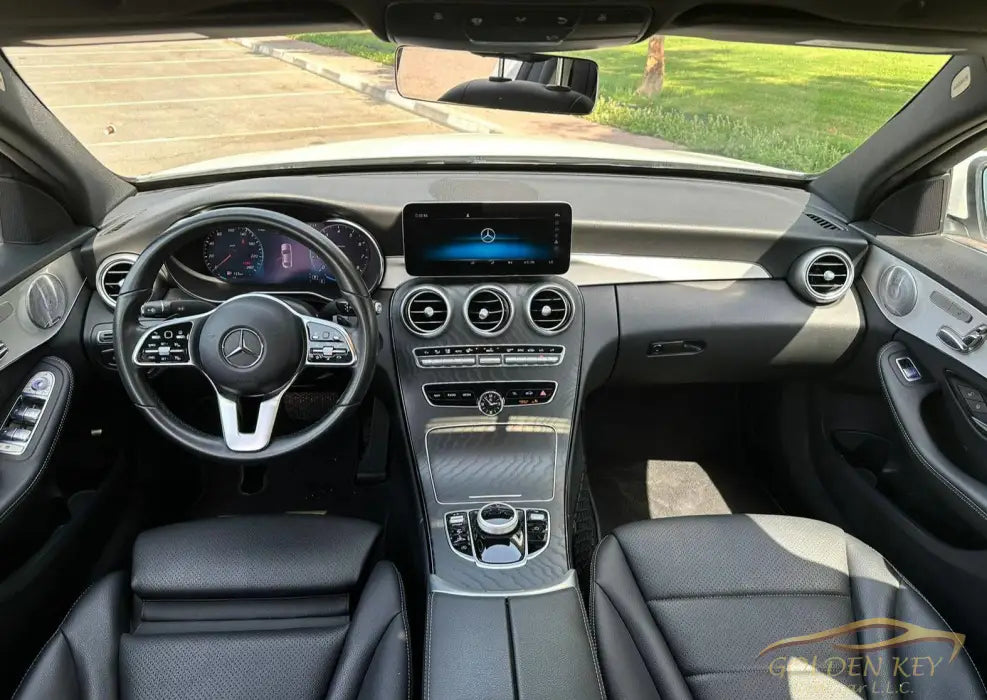 Hire Mercedes-Benz C300 2021 with Driver - Golden Key Rent Car LLC