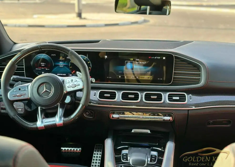 Hire Mercedes-Benz GLE 63 AMG 2021 with Driver - Golden Key Rent Car LLC