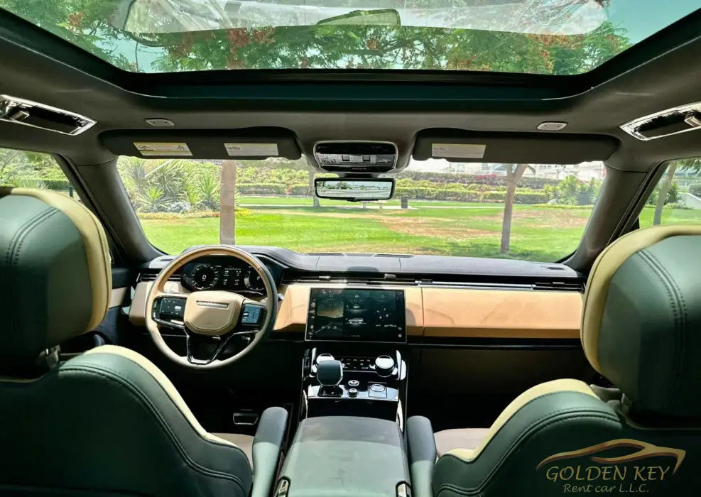 Hire Range Rover Sport 2023 with Driver - Golden Key Rent Car LLC