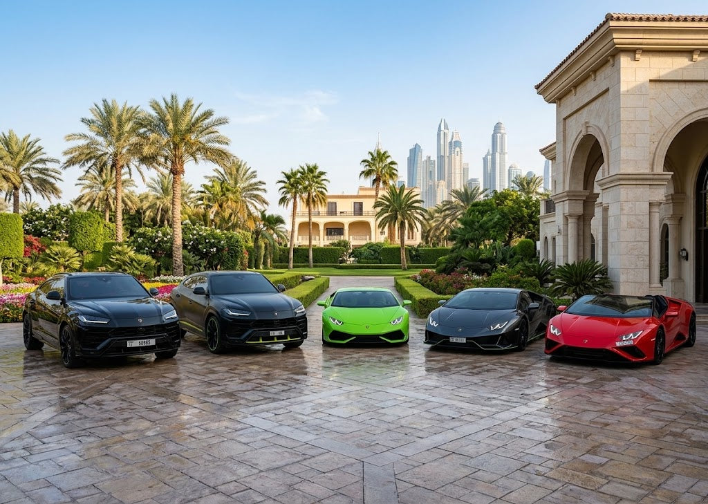 lamborghini rental in dubai