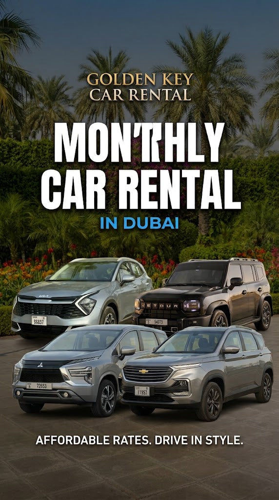 long term car rent dubai