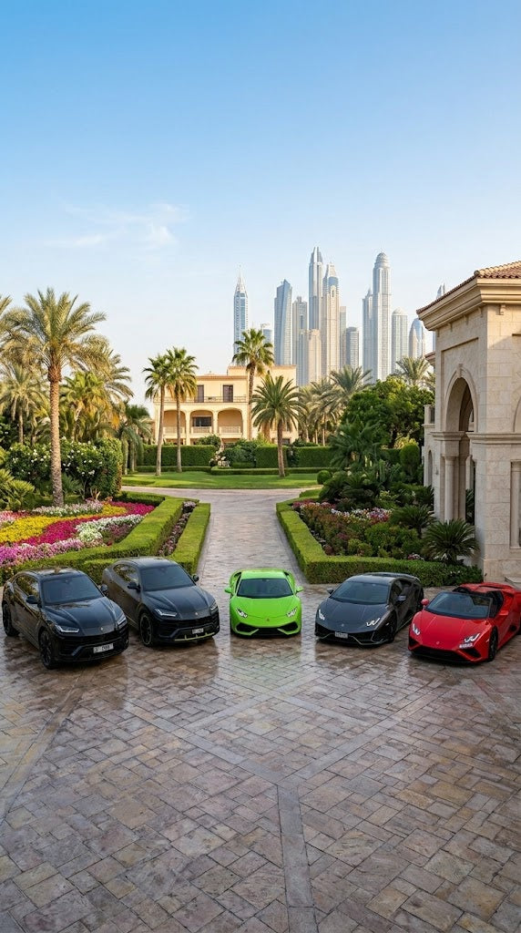 lamborghini rental dubai